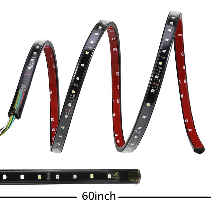 Светодиодная лента Yait красная/белая светильник аемая полоса для задних ворот 60
