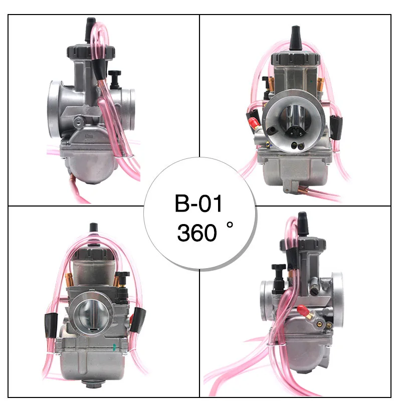 ZS гоночный мотоцикл универсальный PWK 33 34 35 36 38 40 42 мм PWK AIR ATTAQUANT Pour KEIHI CARBURATEUR POUR TRX250R CR250