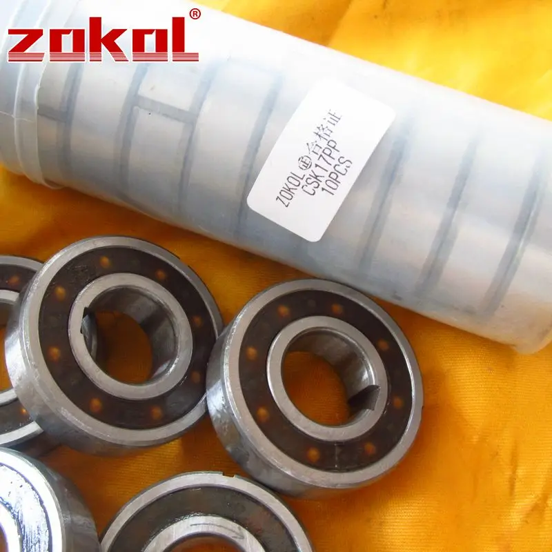 ZOKOL bearing CSK17 CSK17PP BB17 ZZ6203 Double-Groove One Way Clutch Bearing 17*40*12mm | Обустройство дома