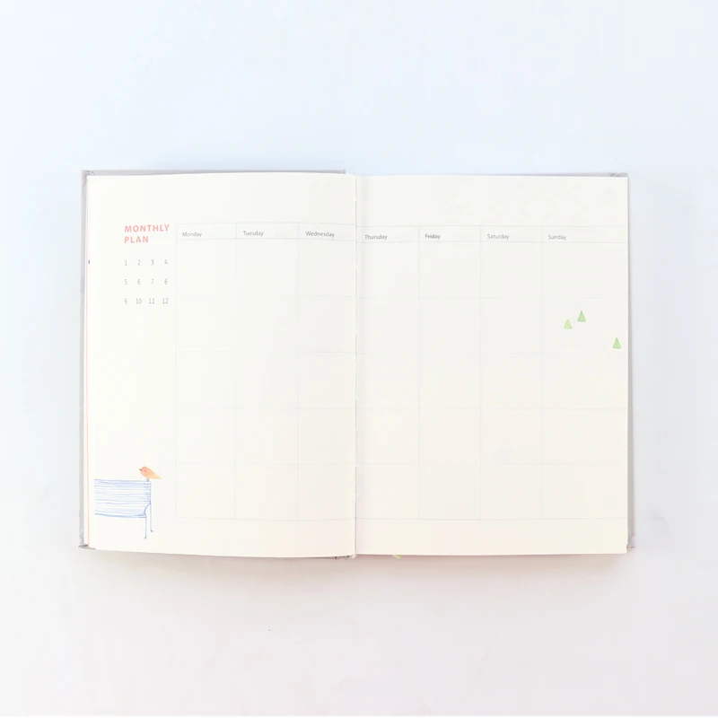 Domikee 2019 Новый Классический дневник в твердом переплете ежедневник записные