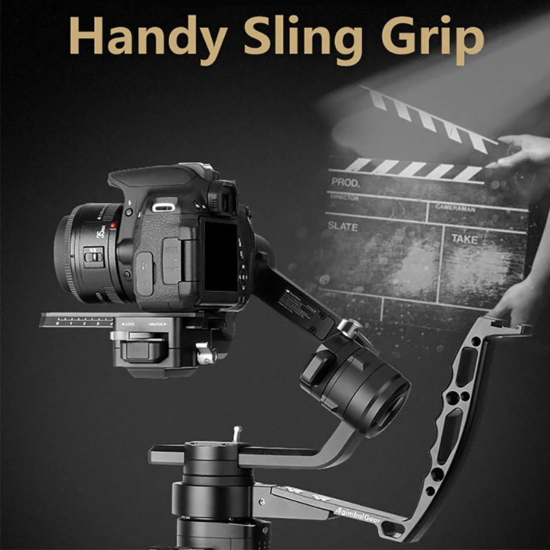 Горячие TTKK Gimbal аксессуары перевернутая ручка Sling Grip Шея кольцо монтажный удлинитель держатель для Zhiyun Crane 2 Crane Plus