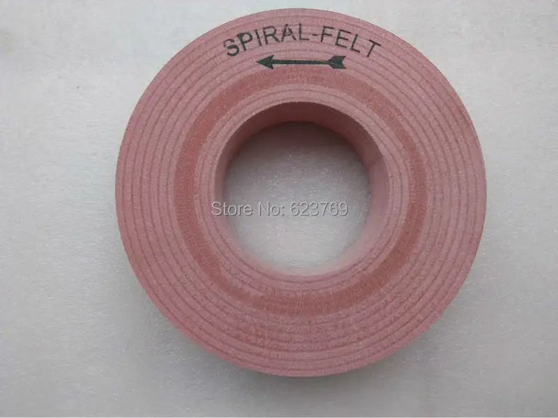 RZZ 150 мм спиральный войлочный диск для полировки шерсти Замена колеса стеклянного