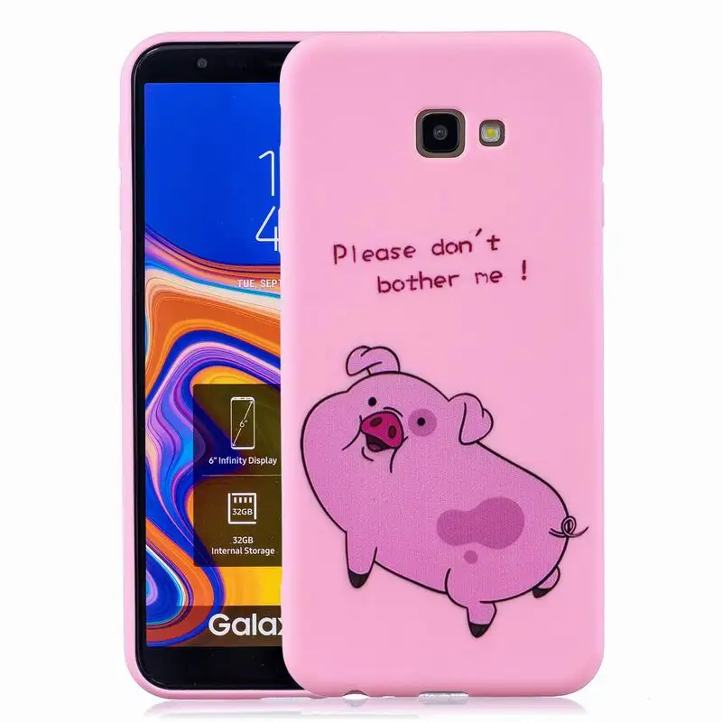 Милый мягкий силиконовый чехол из ТПУ для Samsung Galaxy A3 A5 A7 2017 A6 A8 Plus 2018 S7 Edge S8 S9 S10 S10E
