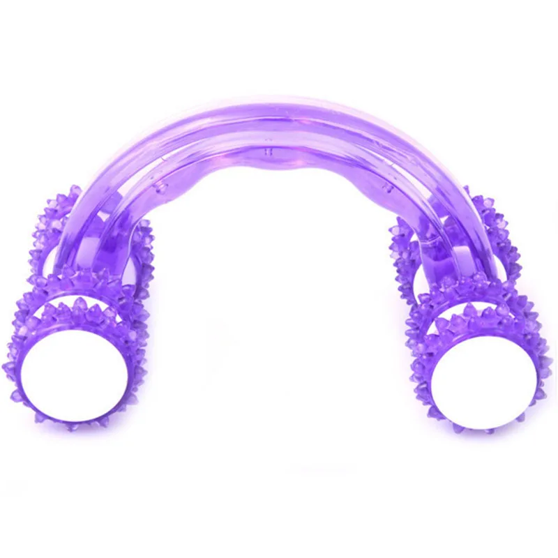 Массажер на восьми колесах для фитнеса и тела массажное колесо с арокой лунного