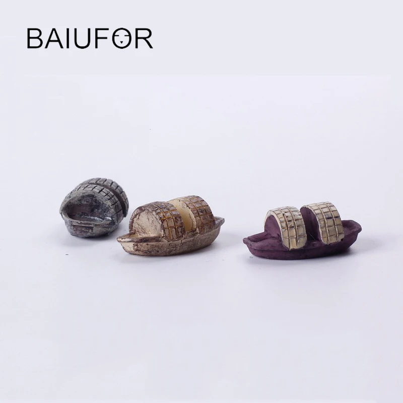 3 шт. смолы ремесла парома корабль лодка украшение для сказочного сада