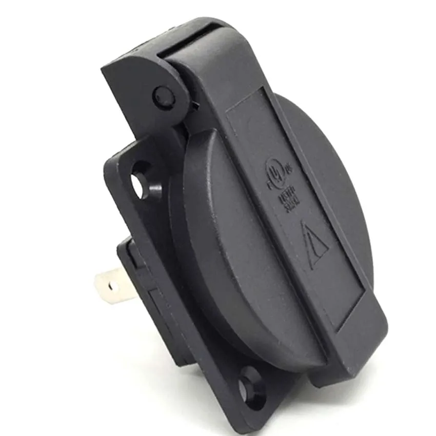 Черная 125 в 15 а 20 А IP44 CE американская японская многофункциональная уличная