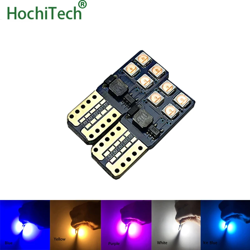 Высокое качество Canbus без ошибок LED T10 W5W 194 168 Автомобильная лампочка 8 SMD чипы
