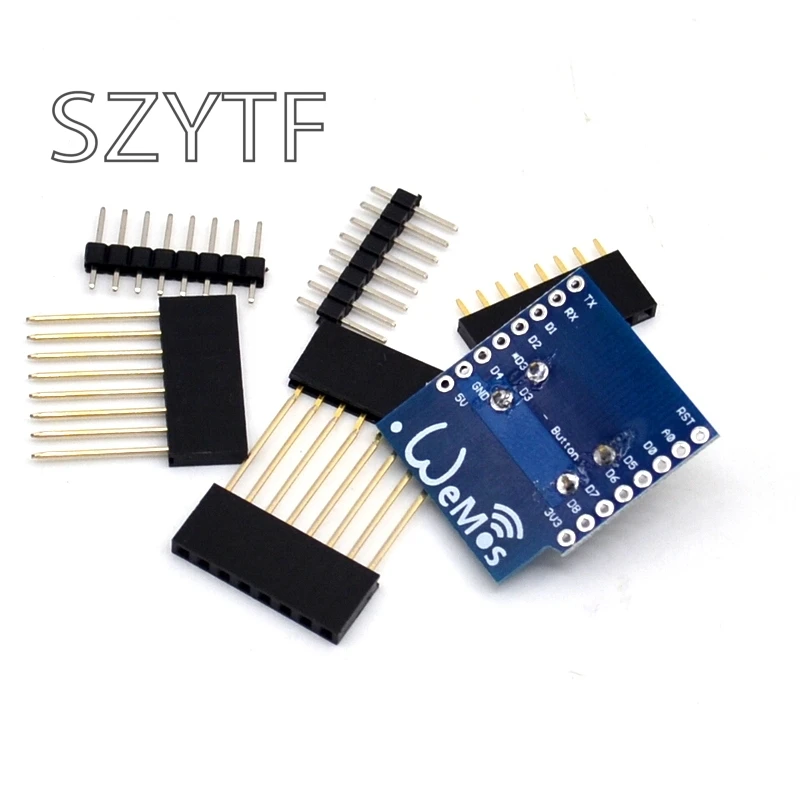 1 кнопочный щит для WeMos D1 мини кнопки смарт ESP8266 WI FI модуль Набор &quotсделай сам&quot