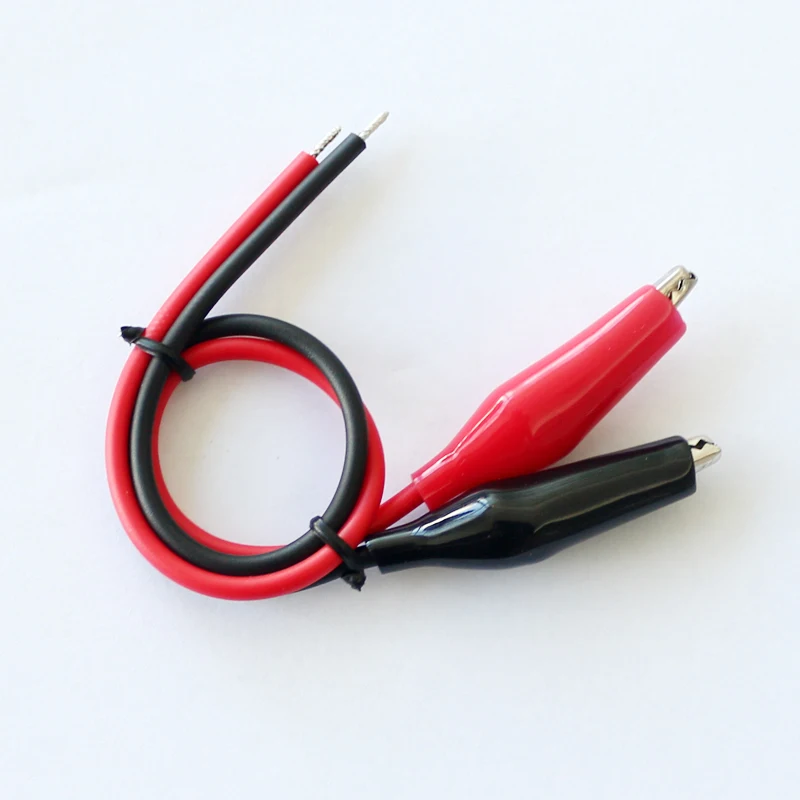 

ATORCH 22cm Crocodiles wire Alligator clip USB tester Detector voltage meter ammeter capacity power meter volt monitor, etc
