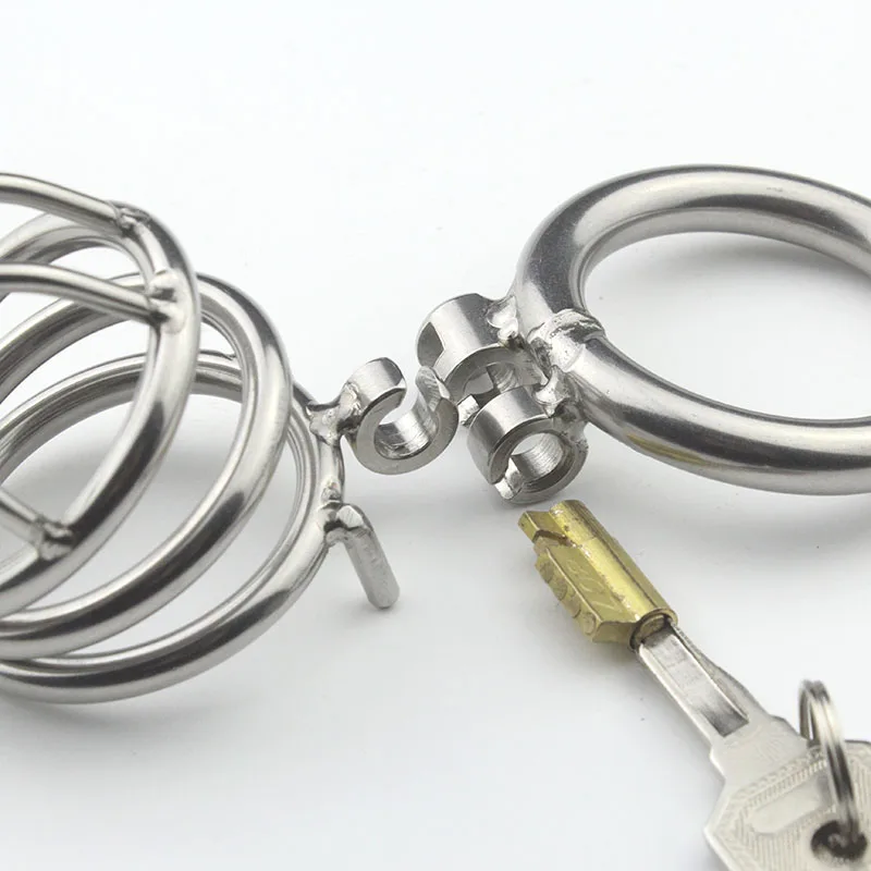 Мужское устройство верности большого размера из нержавеющей стали с замком секс