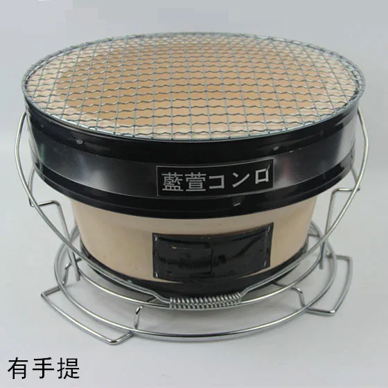 portable Японский стиль teriyaki Yakiniku барбекю печь на угле жаркое мясо глиняная печь домашний барбекю Гриль Открытый Портативный charbroiler - Цвет: portable
