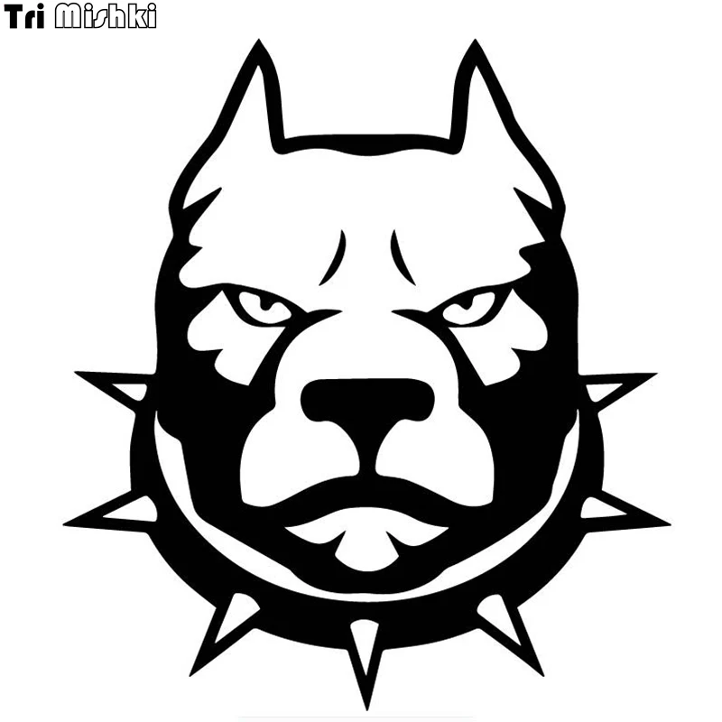 Tri Mishki 16 6x15 см защитный чехол для телефона на борту злой питбуль Смешные