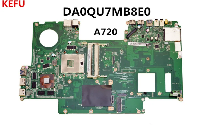 KEFU для Lenovo A720 материнская плата ноутбука материнской DA0QU7MB8E0 DDR3 | Компьютеры и офис
