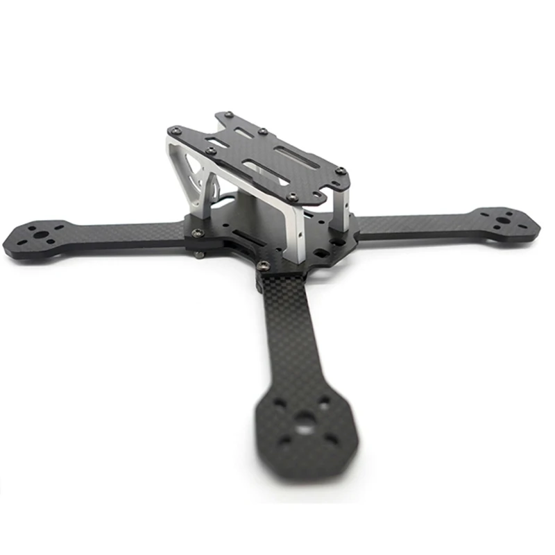 Гоночный Lite 218 мм карбоновое волокно 4 Arm X type Frame Kit Замена части для RC