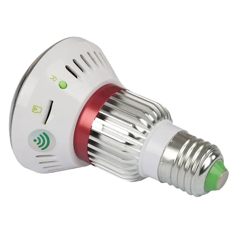 Фото JCWHCAM HD 960P камера с лампочсветильник 90 градусов WiFi лампочка P2P IP сетевой видеорегистратор камера с белсветильник том беспроводные датчики сигнализации №4