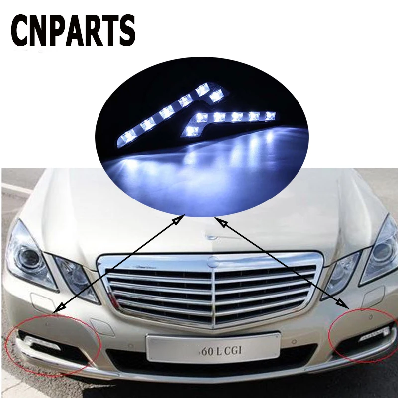 2 шт. автомобильные светодиодсветодиодный дневные ходовые огни CNPARTS для Citroen C5 C4 C3