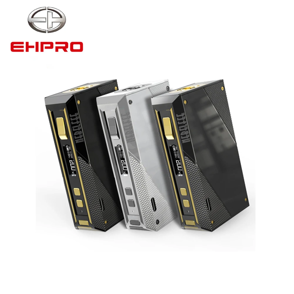 EHPRO холодная сталь 200 Вт коробка мод Vape электронная сигарета с экраном дисплея