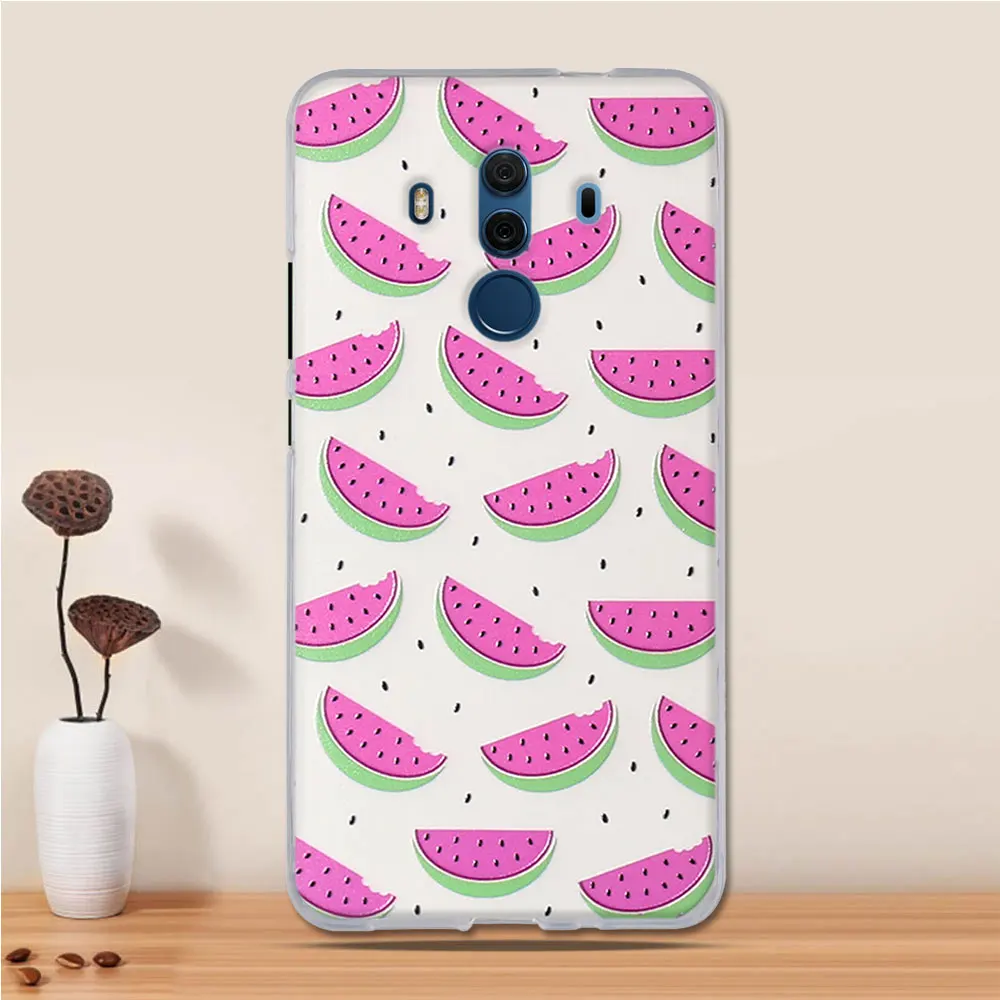 Чехол для huawei mate 10 Pro, силиконовый чехол для huawei mate 10 Pro, чехол из ТПУ, противоударный чехол для huawei mate 10 Pro, чехол
