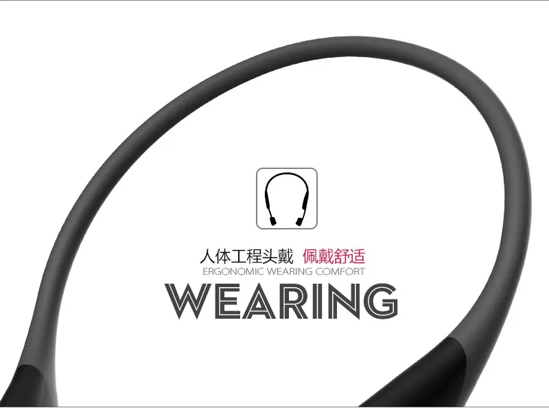 Оригинальные наушники Bluetooth 5,0, наушники с костной проводимостью, Беспроводные спортивные наушники, гарнитура с громкой связью, поддержка, Прямая поставка