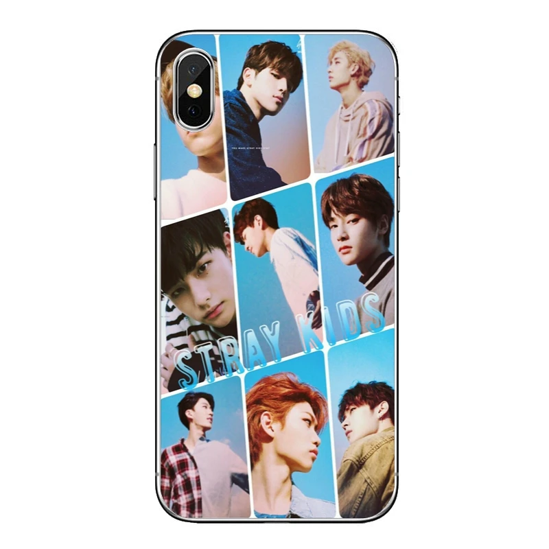 Kpop защищает детей для Xiaomi Redmi S2 5 6plus 4 Pro 6A 4A 4x Примечание 6 5 5A 4 3 Pro Pocophone F1 чехол мягкий чехол для мобильного телефона чехол s - Цвет: Stray-Kids-A-07