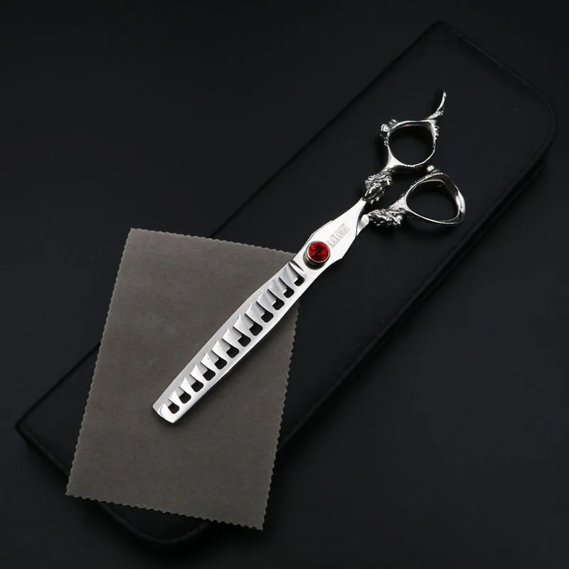 7 дюймов Профессиональные Парикмахерские ножницы для стрижки домашних животных