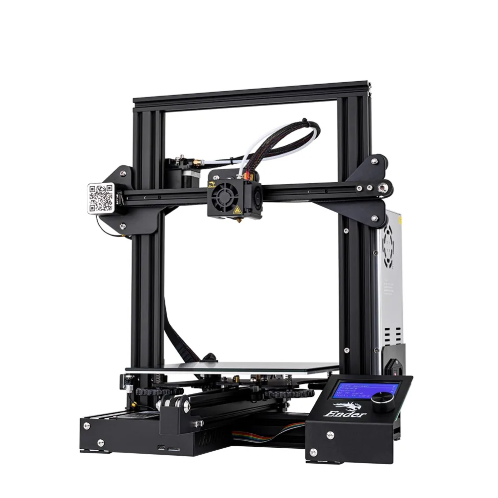 Ender-3/Ender-3X 3D принтер DIY набор большой размер принтер 3D Продолжительная мощность печати. Магнитная пластина Creality 3D Ender 3