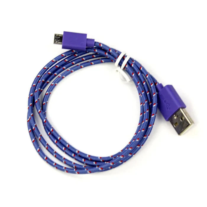 EPULA 1 шт. цветной Micro USB кабель для зарядки и синхронизации данных Шнур HTC Nokia Samsung
