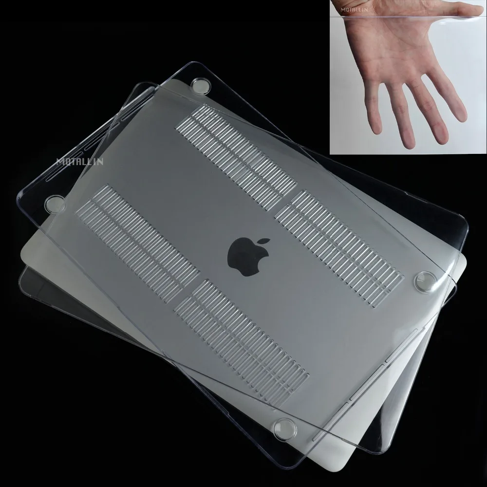Кристально прозрачный чехол для Macbook Pro retina Air 11 12 13 15, для Mac Air 13 дюймов A1932, pro 13 15 чехол для ноутбука
