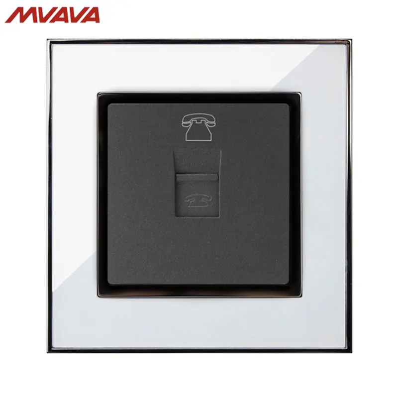 MVAVA RJ11 Телефон розетка разъем порт настенная декоративная роскошное зеркало