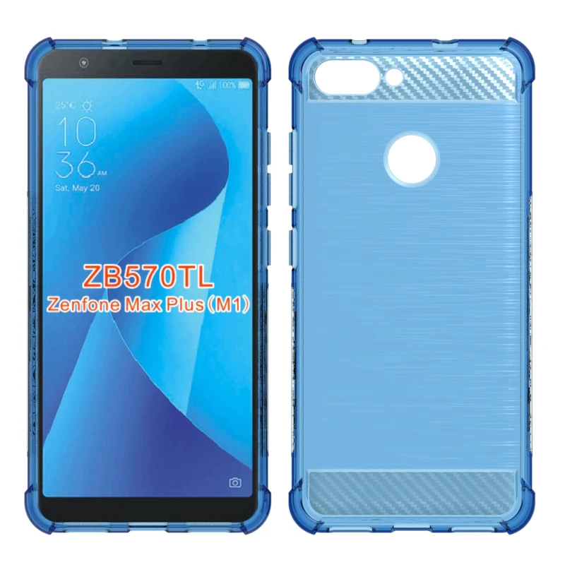 Модный мягкий силиконовый чехол gligle из ТПУ для Asus Zenfone Max Plus M1 ZB570TL защитный