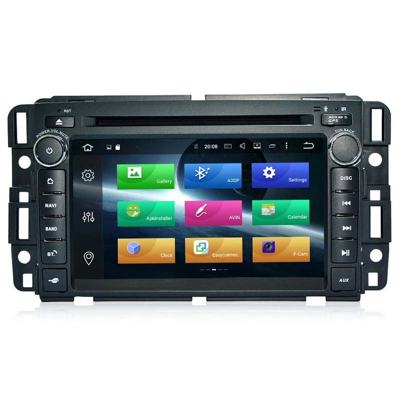 Android 9,0 автомобильный dvd-плеер для GMC Yukon Savana, Sierra Tahoe Acadia Traverse Octa core 4 Гб ram 64 Гб rom Радио Стерео навигация