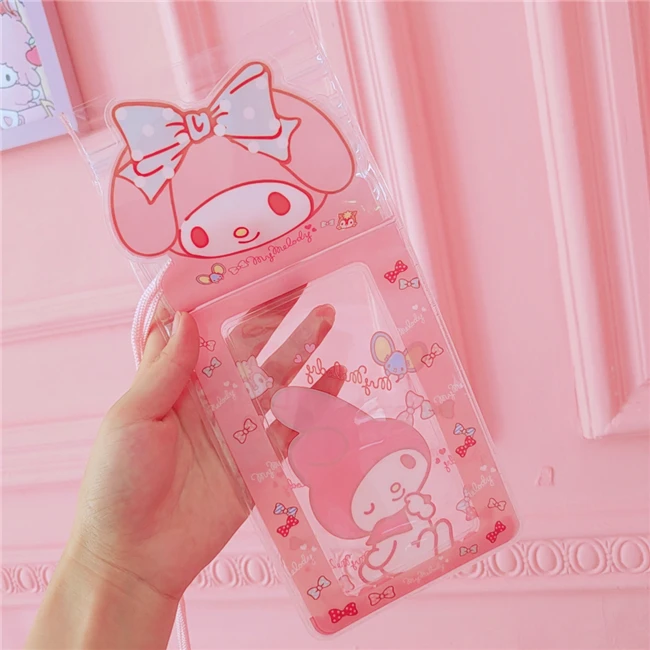 Новинка, hello kitty, двойная звезда, водонепроницаемый чехол для телефона, для iPhone, samsung, монета, Карманный держатель для карт, чехол для телефона