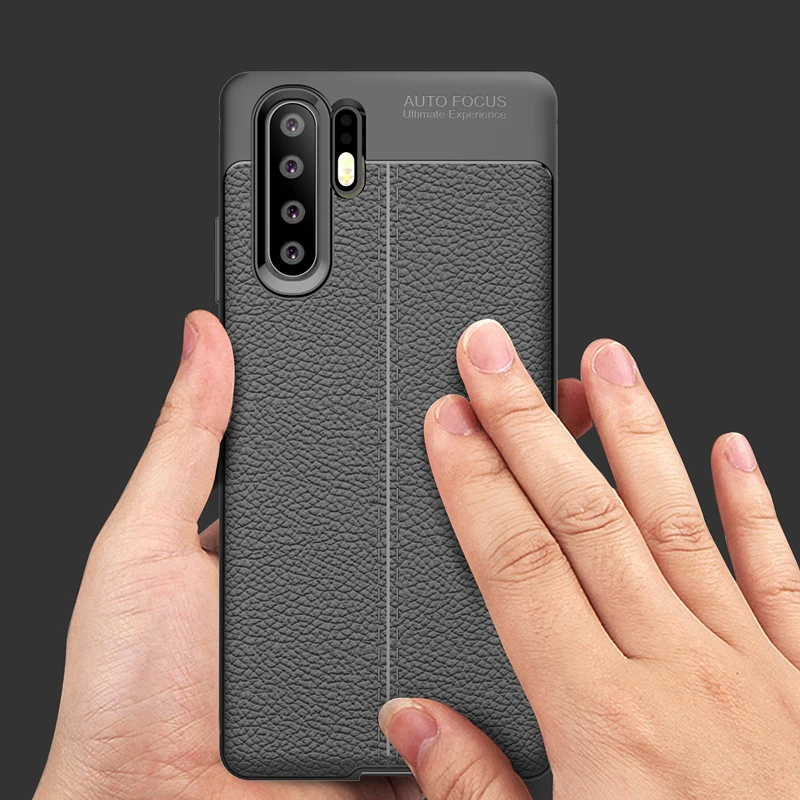 Мягкий чехол YUETUO из ТПУ с кожаным узором для телефона huawei p30 pro p 30 p30pro силиконовые