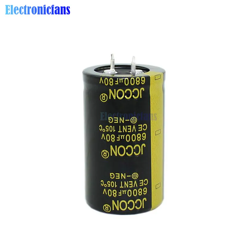 Diymore 80V 6800 uf 30X50mm алюминиевый электролитический конденсатор Высокочастотный