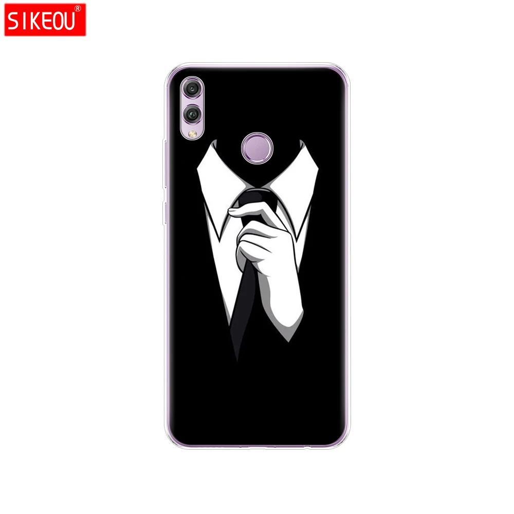 Чехол для huawei honor 8x 6 5 дюйма силиконовая Мягкая задняя крышка из ТПУ Защитные