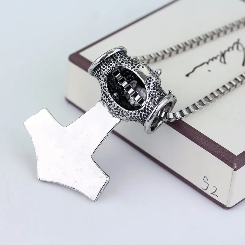 10 стилей Мститель Тор ожерелье молоток Темный мир сплав THOR'S HAMMER Magick Мужская подвеска ожерелье ювелирные изделия Прямая поставка