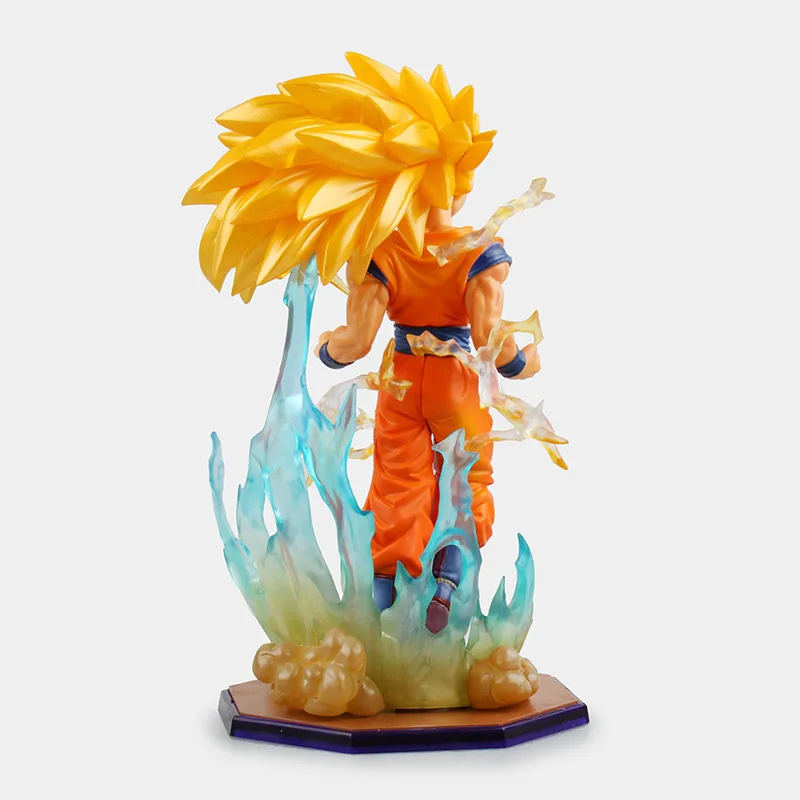 Оригинальная коробка Dragon Ball Z фигурку Сон Гоку Супер Saiyan 3 Figuarts ПВХ Модель DragonBall
