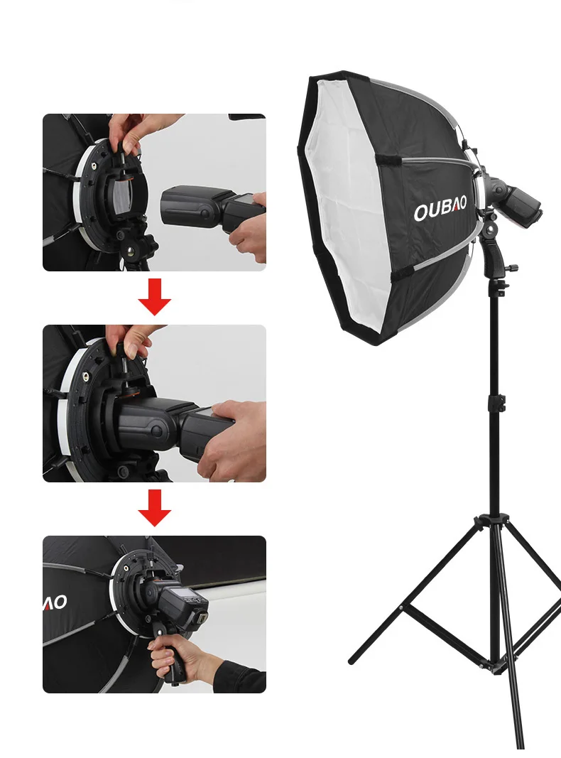 TRIOPO 55 см портативный открытый восьмиугольный зонтик софтбокс для Godox V860II TT600 TT685 YN560 III IV TR-988 вспышка Speedlite софтбокс