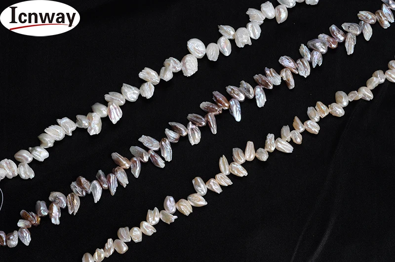 

Natural reborn keshi Pearl Pink 8-10mm Baroque For Jewelry Making 15inches DIY necklace bracelet earring FreeShipping Wholesale