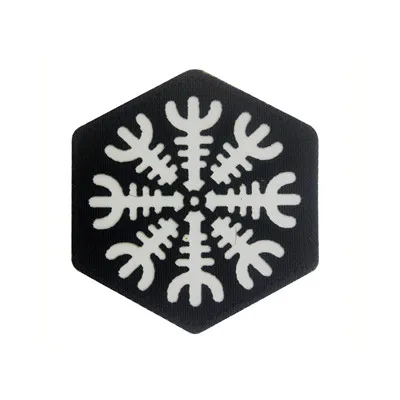 5 Викинг Компас Vegvisir Тактический Патч Скандинавская Руна Aegishjalmr светящийся патч языческий Викинг металлический языческий знак - Цвет: 5