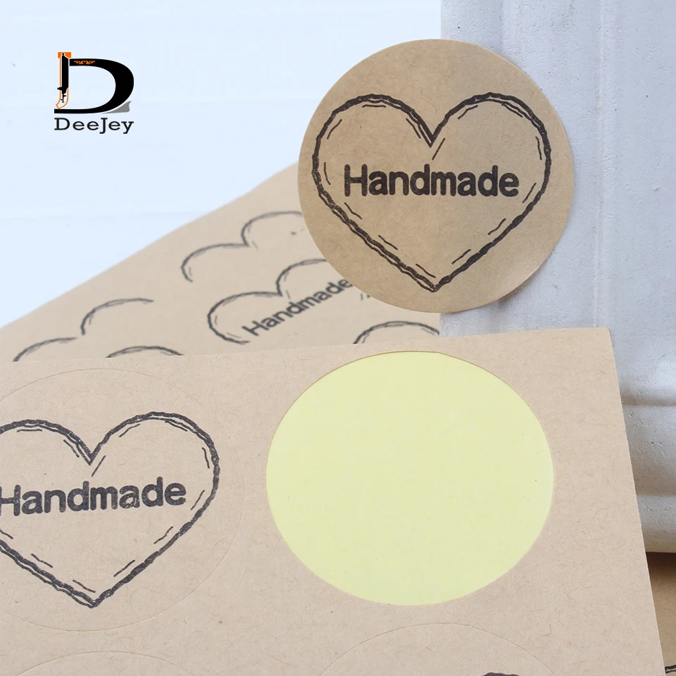 200 шт./партия круглые наклейки для упаковки тортов 38 мм | Дом и сад