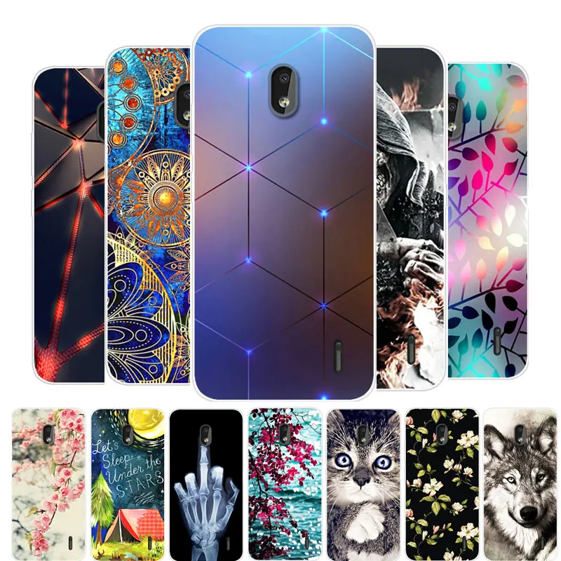 Для Coque Nokia 2 3 чехол Nokia2.2 2019 силиконовый ТПУ Мягкая задняя крышка для телефона TA 1188