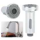 Смеситель для раковины никелевый, из нержавеющей стали, 1 шт.