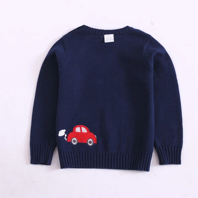 Long sleeve Boys Sweaters 2018 Cartoon Baby toddler Sweater jumper Autumn Winter Knitted Pullover Warm Outerwear Kids SweaterP20 |