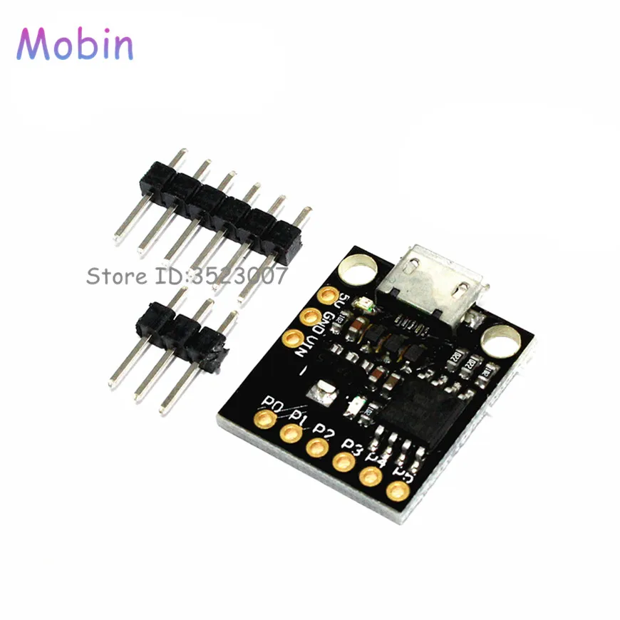 20 шт./лот Attiny85 Digispark kickstarter мини-модуль USB-платы Tiny85 лучшее качество бесплатная