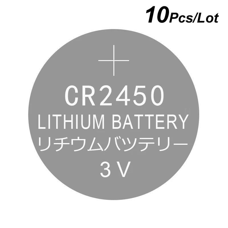 Литиевая батарейка CR2450 3 в 10 шт. монета CR 2450 заменяет 5029LC BR2450 1W CR2450N ECR2450 DL2450 KCR2450