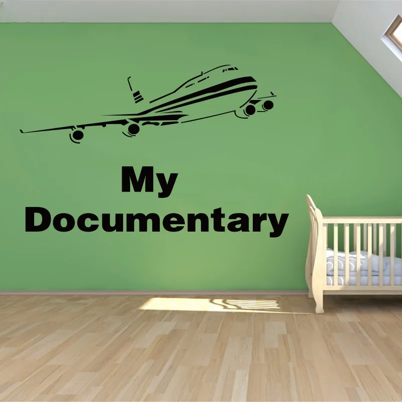 

New arrival Free shipping Creative DIY wall art Airbus aircraft wall stickers kids rooms home decoration wall stickers