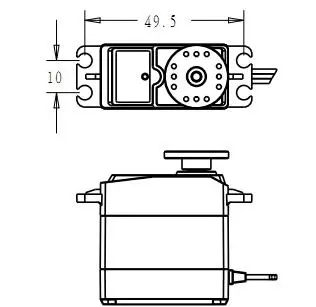 1 x Водонепроницаемый servo DS3218 обновление и PRO высокая скорость металлические