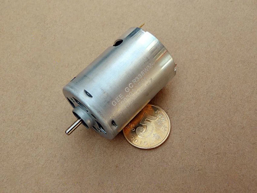 1 шт. Сильный магнитный микро-мотор с высоким крутящим моментом DC6V 18500 об/мин 380 мотор для DIY модель корабля модель автомобиля электрическая техника горячая распродажа