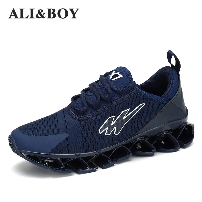 Men Running Shoes Man Sneakers Sport Male Autumn Trending Style Blade Breathable Outdoor Walking Jogging Size 39-48 | Спорт и